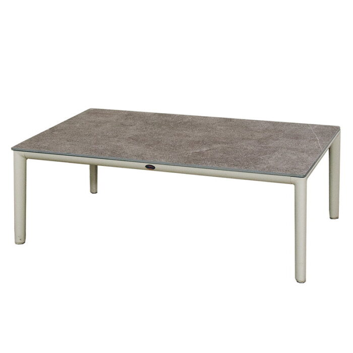 Oosterik home Keystone lounge tafel sunny creme 120 x 79 cm