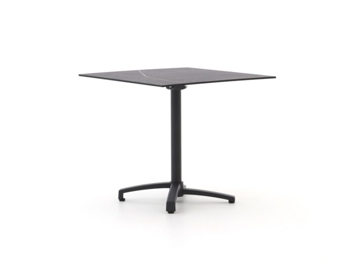 Bellagio tuinmeubelen Bellagio Canzo klaptafel 80x80x73cm Laagste prijsgarantie! – Grijs