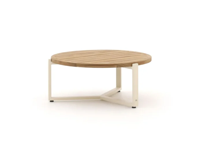 Apple Bee Monaco lounge tuintafel ø 75cm (h: 34) - Bruin