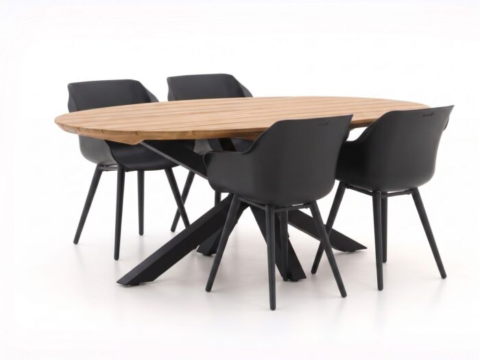 Hartman tuinmeubelen Sophie Studio/Stephanie 200cm dining tuinset 5-delig