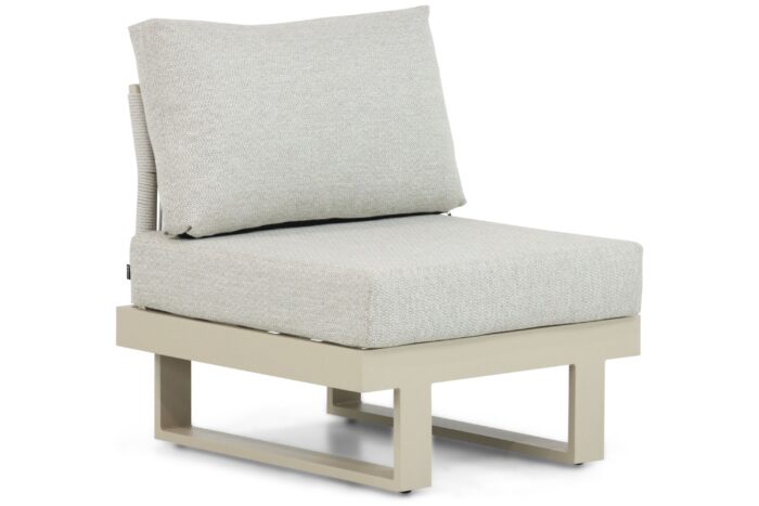 Lifestyle Garden Furniture Lorenzo midden module – Taupe-naturel-bruin