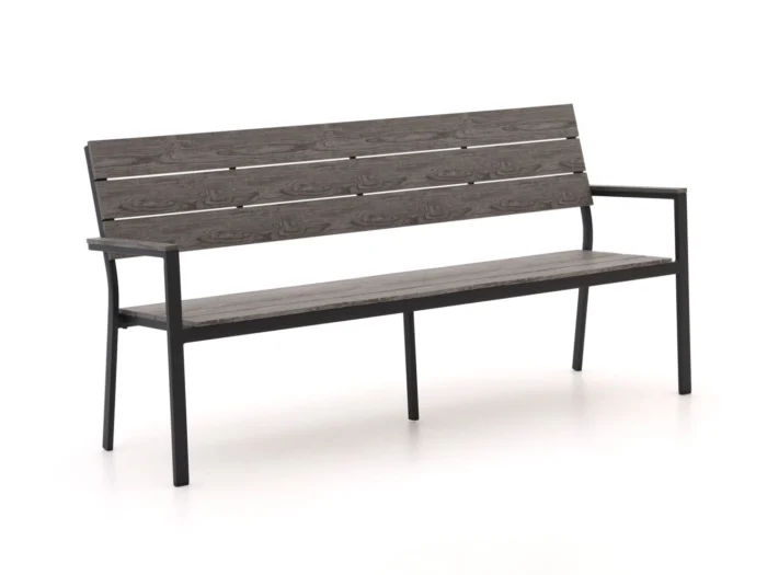 Bellagio tuinmeubelen Fidenza tuinbank 183cm - Grijs