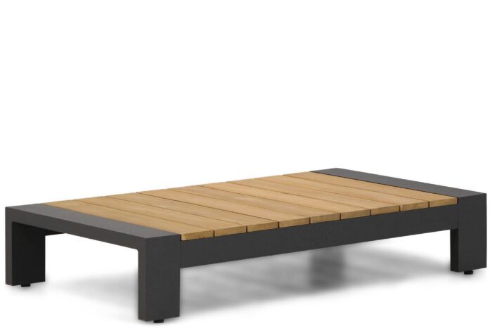 Lifestyle Garden Furniture Milano loungetafel 133 x 74 cm antraciet – Grijs-antraciet