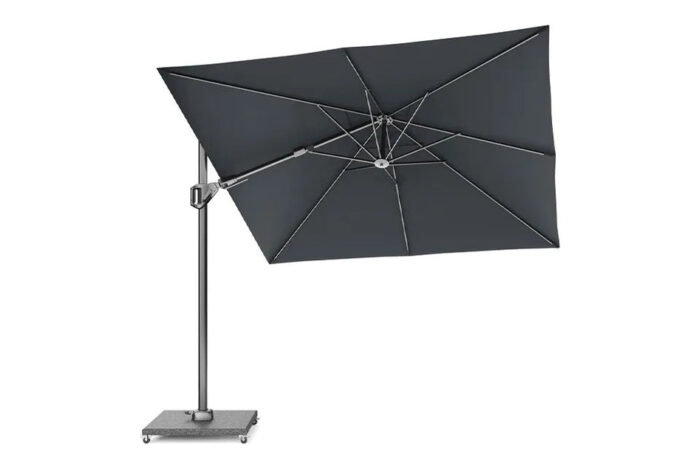 Platinum Sun & Shade | Zweefparasol Voyager T² 270 x 270 cm | Faded Black