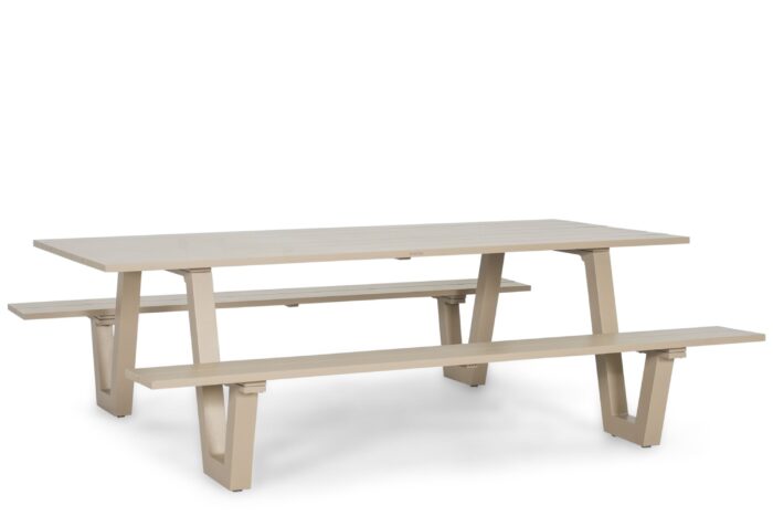 Forte picknickbank 180×98 cm – Zand/Beige