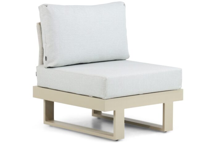 Lifestyle Garden Furniture Lorenzo midden module – Taupe-naturel-bruin
