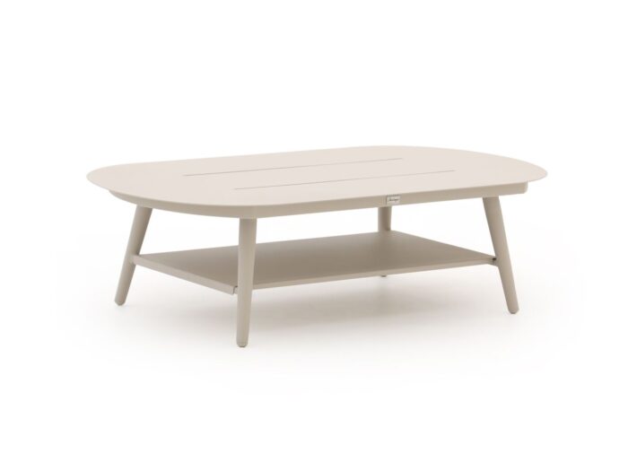 Bellagio tuinmeubelen Bellagio Valli lounge tuintafel 110x60x31cm Laagste prijsgarantie! – Taupe