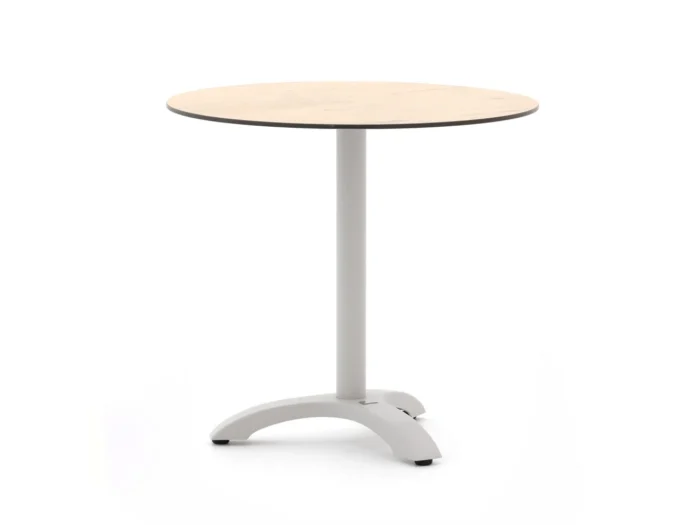 Bellagio tuinmeubelen Lisio tuintafel ø80cm (h:73cm) - Wit