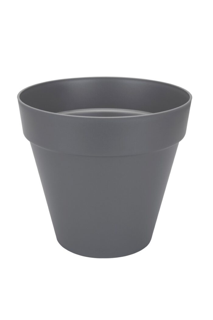 Elho Bloempot Loft urban rond 20 antraciet – zwart