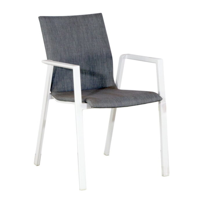Oosterik home Diningstoel Newington Sky White – wit
