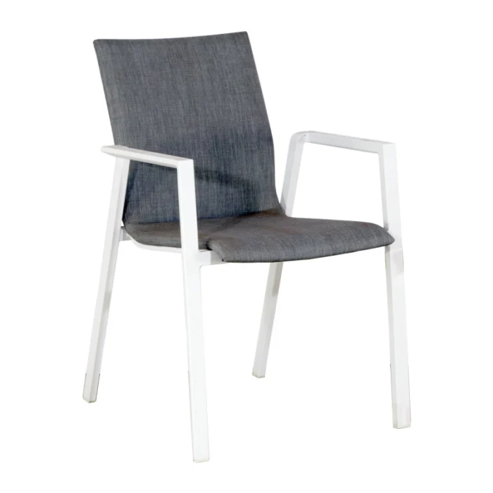 Oosterik home Diningstoel Newington Sky White - wit