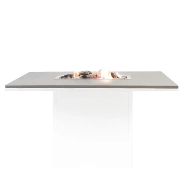 Cosi | Cosiloft 120 Relax Dining Table | White Frame | Grey Top