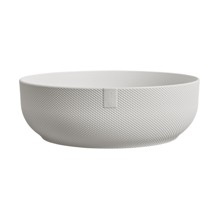 Elho Jazz bowl 28cm zijdewit bloempot – wit