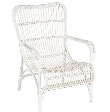 Buitengewoon de boet Tahiti lounge tuinstoel white – wit