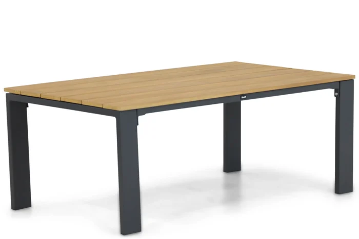 Hartman Lino loungetafel 120 x 74 cm - Grijs-antraciet