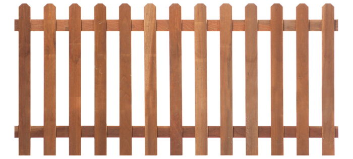 Tuindeco Tuinhek recht hardhout 90 cm – hout