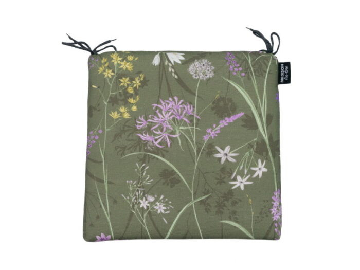 Madison Zitje universeel rits ca. 40×40 cm Donna green canvas Eco plus natural outdoor finishing – groen