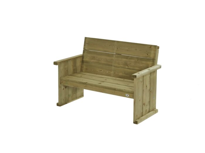 Talen buitenmeubelen Bank Lisse 127 cm – groen