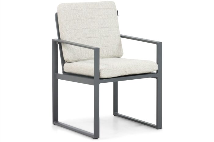 Lifestyle Garden Furniture Nuno dining tuinstoel – Grijs-antraciet