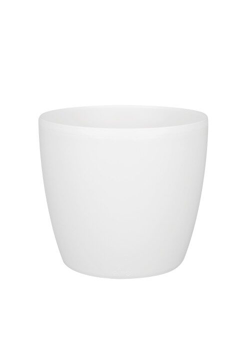 Elho Bloempot Brussels rond 25 cm wit