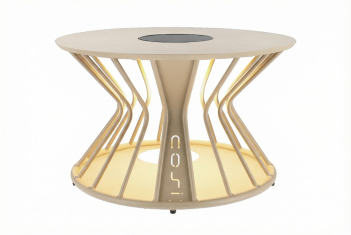 Cosilumia round Loft beige Ø 70 x 41 cm – Zand/Beige