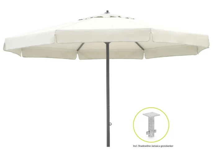 Shadowline Jamaica parasol ø 500cm - Grijs
