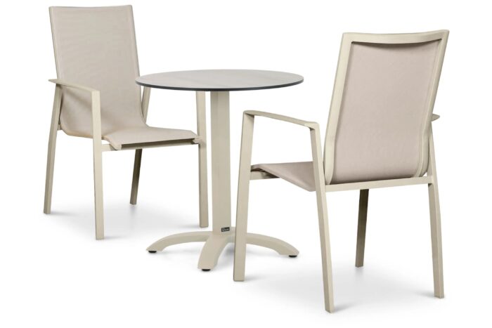 Lifestyle Garden Furniture Ultimate/Talao 70 cm dining tuinset 3-delig – Zand/Beige
