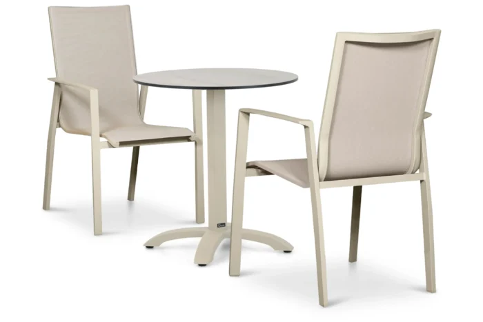 Lifestyle Garden Furniture Ultimate/Talao 70 cm dining tuinset 3-delig - Zand/Beige