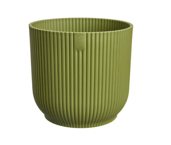 Elho Vibes fold rond mini 7 cm varengroen bloempot - groen