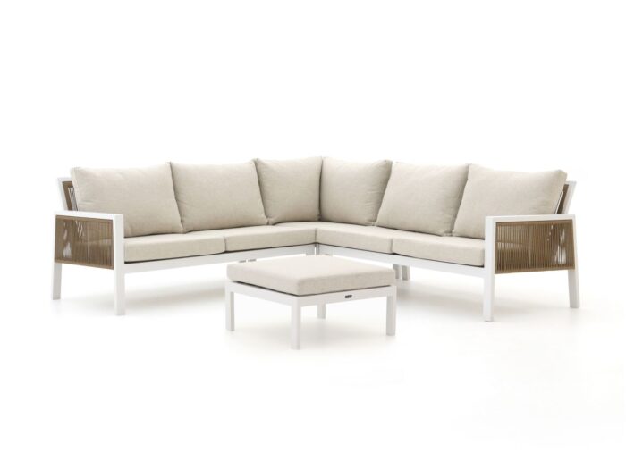 Manifesto Furniture Alzano hoek loungeset 3-delig – Wit