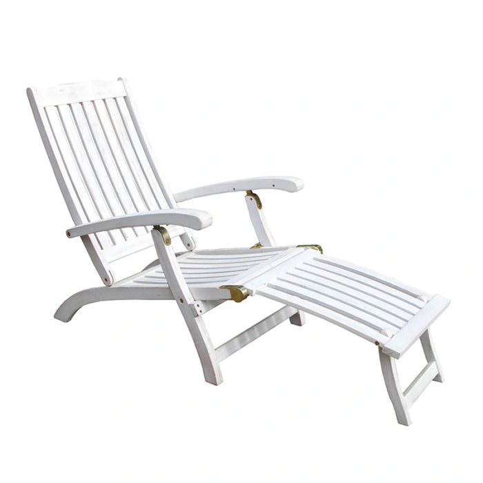 Own Deckchair Acacia White wash – wit