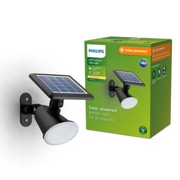 Philips Jivix basic solar spot wand – zwart