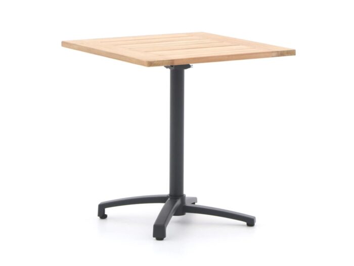 Bellagio tuinmeubelen Canzo klaptafel 70x70x75cm – Bruin