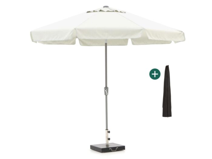 Shadowline Aruba parasol ø 300cm Laagste prijsgarantie! – Wit