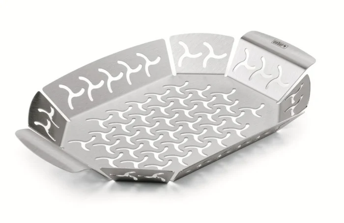 Weber Groentekorf klein rvs - groen
