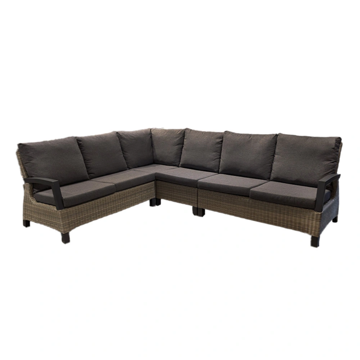 Trestino Cascaval Hoek Loungebank Antraciet