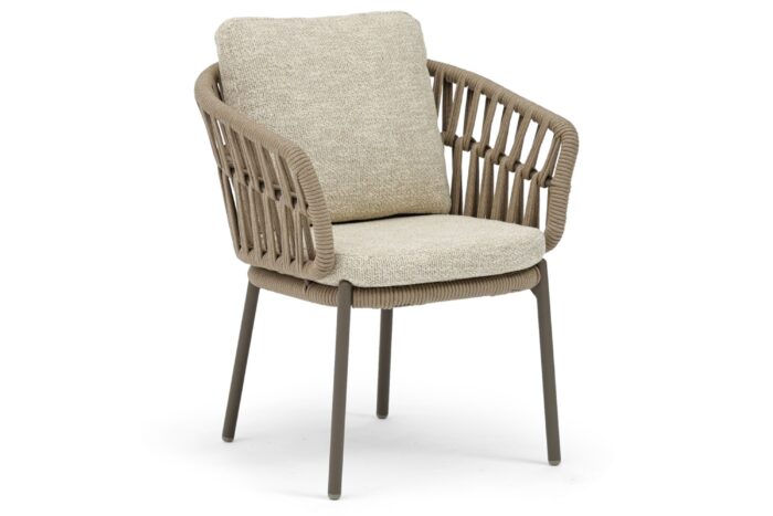 Coco Viento dining tuinstoel – Zand/Beige