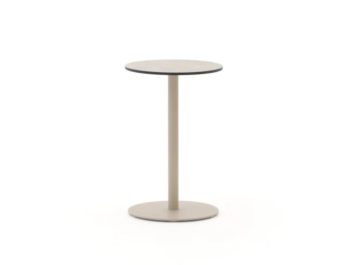 Tierra Outdoor Solea lounge tuintafel ø 30cm (h: 45,5cm) - Taupe