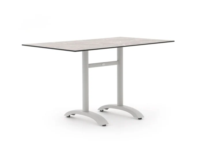 Bellagio tuinmeubelen Lisio tuintafel 140x80x73cm - Wit