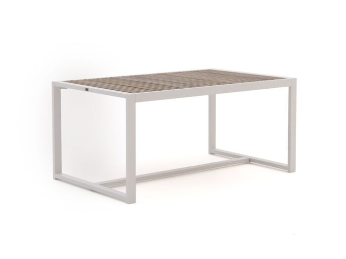 Bellagio tuinmeubelen Bellagio Cadora dining tuintafel 160x100x75cm Laagste prijsgarantie! – Wit