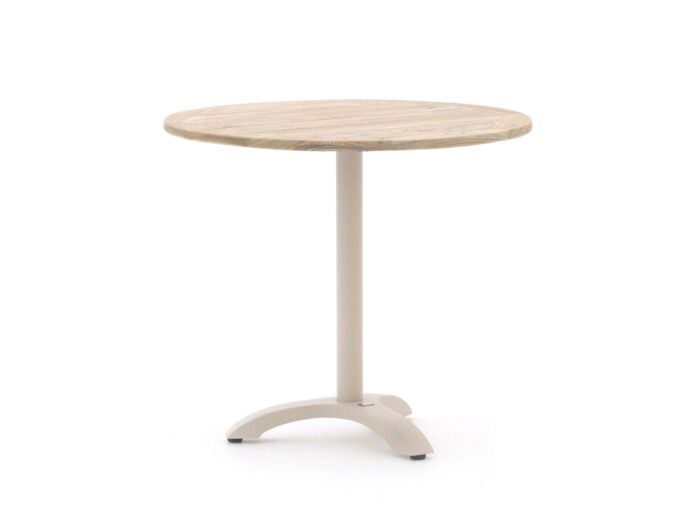 Bellagio tuinmeubelen Bellagio Lisio tuintafel ø85cm (h:75cm) Laagste prijsgarantie! – Taupe