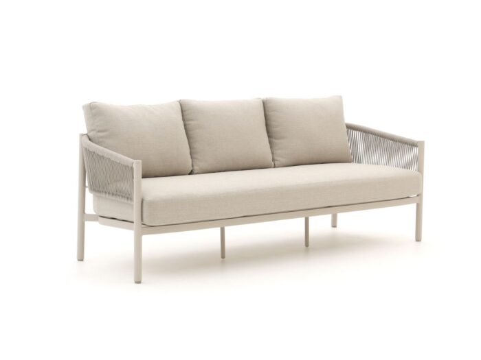Bellagio tuinmeubelen + 10% kassakorting | Bellagio Panaro lounge tuinbank 3-zits 220cm – Taupe