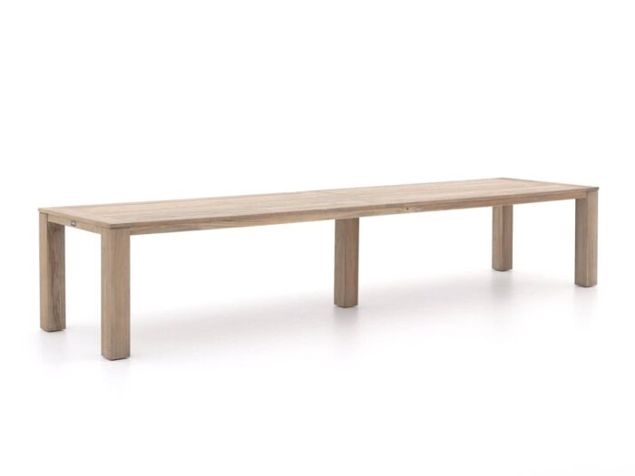 ROUGH Furniture ROUGH-X dining tuintafel 400x100x76cm Laagste prijsgarantie! – Bruin