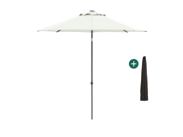 Shadowline Push-up parasol ø 250cm - Grijs