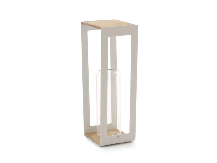 SUNS Zara L lantaarn 30x25x76cm - Wit