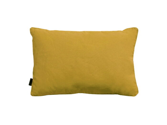 Madison Sierkussen met paspel ca. 40×60 cm Panama mosterd – geel