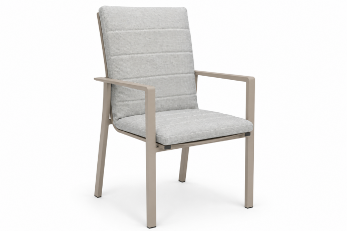 Lifestyle Garden Furniture Timo dining tuinstoel loft/soft grey – Zand/Beige