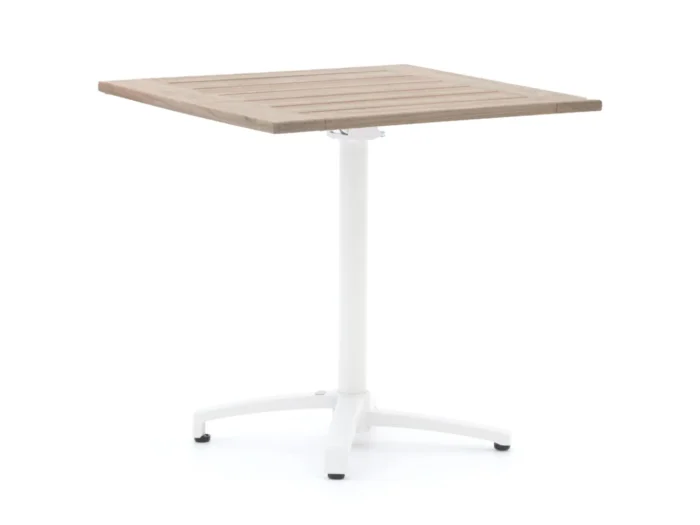 Bellagio tuinmeubelen Canzo klaptafel 80x80x75cm - Wit