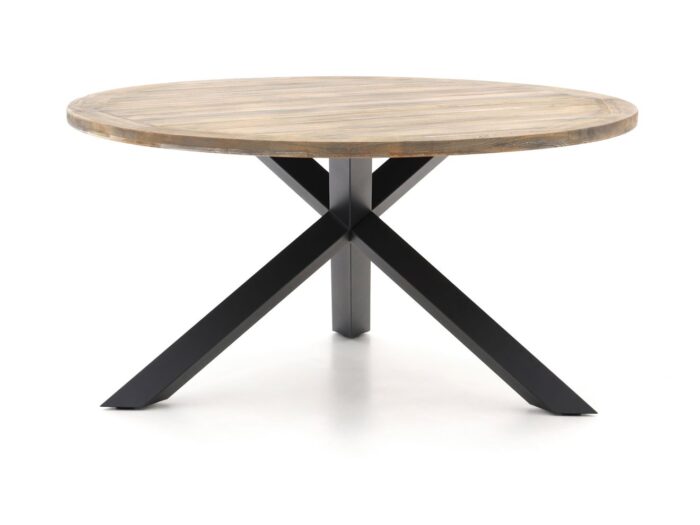 ROUGH Furniture ROUGH-Y dining tuintafel ø 150cm (h:75cm) Laagste prijsgarantie! – Bruin