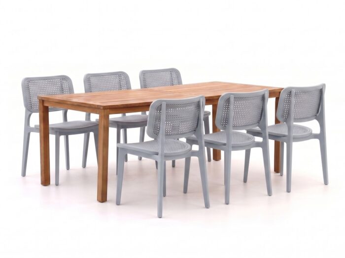 Forza Furniture Forza Xitta/Liverpool 210cm dining tuinset 7-delig Laagste prijsgarantie!